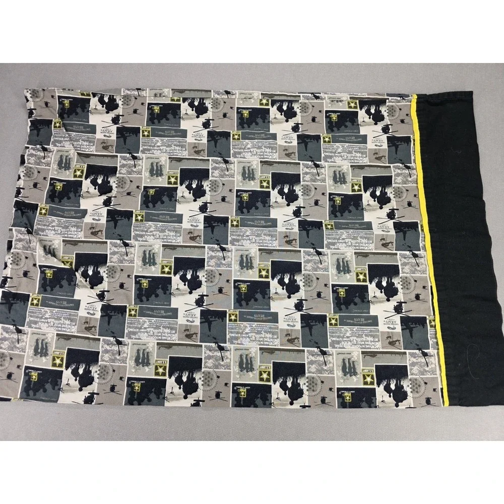 Set of Two US Army Pillow cases‎ Standard Helicopters